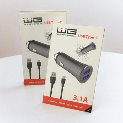 Pudełko opakowania papierowego typu Tuck End Slotted Box CMYK Offest Printing For Consumer Electronics