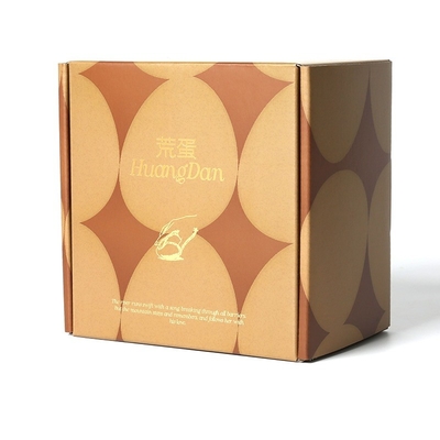 kupować OEM Foil Stamping Logo Kraft Mailer Box, Custom Corrugated Shipping Box online manufacture