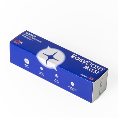 kupować Zastosowane grubości Tuck End Box dla opakowań antybakteryjnych Spray CMYK kolorowy druk online manufacture