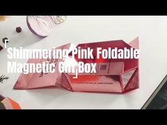 Niestandardowy rozmiar Niebieski Magnetyczny Składany Pudełko Papierowy Pudełko do opakowań prezentów Do butelki wina