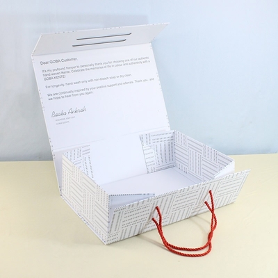 Kartonowy magnetyczny składany pudełko zegarek podarunkowy opakowanie