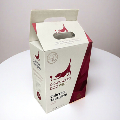 Białe kartonki Tuck Mailer Box For Eyelash Packaging Custom Hot Stamping Logo