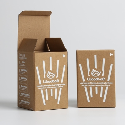 Tuck End Paper Box Packaging Mailer Box Silk Screen Drukowane logo z designem uchwytu